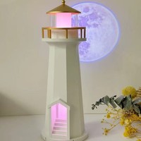 Lampe de Projection Lunaire Intelligente, Veilleuse d'Ambiance avec Haut-Parleur et Chargeur Sans Fil pour Téléphone Portable, Design Créatif et Avancé pour Chambre à Coucher