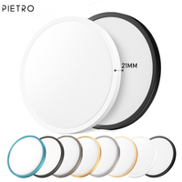 Plafonnier LED intelligent Wi-Fi RGB rond pour maison connectée, avec variateur d'intensité et musique, idéal pour salon - Vente en gros