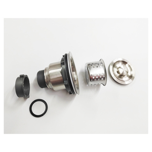 Filtre <span class=keywords><strong>à</strong></span> panier en acier inoxydable 3039 avec tuyau d'échappement 1-1/2 kit de déchets de couvercle en acier inoxydable égouttoir d'évier de cuisine - Product Image 2