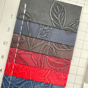 Kain PVC terbaru 1.0 +-0.05MM penjualan langsung dari pabrik kulit grain klasik terasa halus - Product Image 2