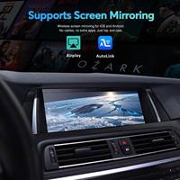 Monitor de Fábrica Ewaygps Inalámbrico con Pantalla Táctil de 12.3 Pulgadas, Navegación, Auto Carplay, Android Auto para Entretenimiento Multimedia en BMW F10