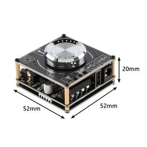 Módulo de Placa Amplificadora de Audio Digital XY-D15H 10W 15W 20W DC 8-24V 3A Estéreo BT Ble AUX con Puerto USB, Control de Volumen, Espectro de Música y Luz Rítmica - Product Image 5