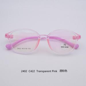 Montatura per Occhiali <span class=keywords><strong>da</strong></span> Bambino/Ragazzo 2402 Explosions Stock in Silicone TR90 Stile Punk, Forma Ovale, Montatura Completa Trasparente, <span class=keywords><strong>Lenti</strong></span> in PC - Product Image 4