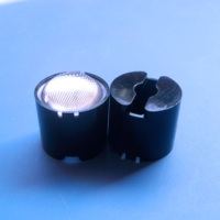 Éclairage étroit 5 degrés diamètre 23mm surface de polissage lentille LED pour K2 | P4 LED PMMA PC lentille