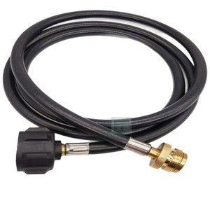 Manguera de propano para caravana con conectores rápidos, tubo de plástico de 3/8 pulgadas - Product Image 4