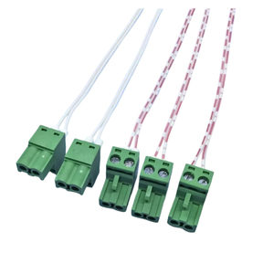 직접 공급 5.08mm 2홀 터미널 와이어 하네스 내부 전원 연결 케이블 산업 제어용 순수 구리 도체 - Product Image 4