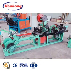 เครื่องผลิตลวดหนามบิดเกลียวอัตโนมัติเต็มรูปแบบ พร้อมระบบ PLC ใช้เกียร์เหล็กทนทาน สำหรับการผลิตรั้วลวดเหล็กในโครงการขนาดใหญ่ - Product Image 1