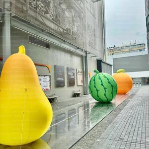 Figurine de fruit gonflable géante de 3 m en forme d'orange surdimensionnée pour exposition agricole/promotion de marque/festival - Product Image 6