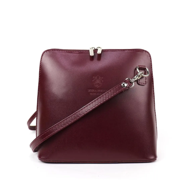 OEM Factory Custom Vegan Leather Crossbody Bag for Women Elegent Lady's Handbag Shoulder Bag With Detachable Shoulder Strap