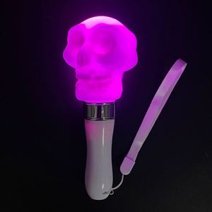 2025 New Halloween Remote Controlled RGB Glow Stick Party Supplies Head Glow Stick Christmas Atmosphere Cheer Props 15 Colors - Product Image 2