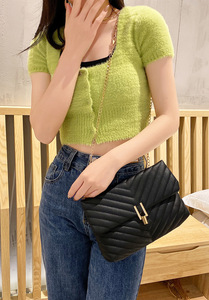 กระเป๋าสะพายโซ่ปักลายสำหรับสุภาพสตรี 2023, ผู้ผลิตกระเป๋าแบบควิลท์, กระเป๋าสะพายข้างสำหรับผู้หญิง - Product Image 6