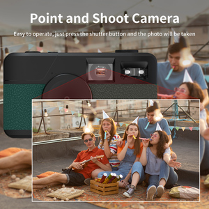 Nouvel appareil photo numérique rétro vintage 2025 sans écran, 8 modes de <span class=keywords><strong>filtre</strong></span>, 8MP, flash, pour camping - Product Image 3