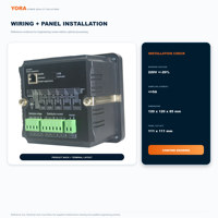 Contrôleur de condensateur intelligent JKW-32H RS485 avec écran LCD pour panneaux de compensation basse tension