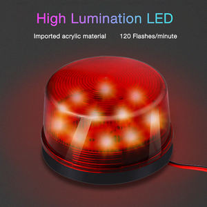 ضوء تحذير وامض LED طراز SL-05 يعمل بجهد 12/24/220 فولت مع 120 ومضة في الدقيقة، معتمد من CE، متوفر باللون الأحمر/الأزرق/الأخضر/البرتقالي - Product Image 3