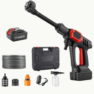 Máquina de limpieza de agua a presión Batería de litio inalámbrica Lavadora de coche de alta presión portátil - Product Image 4