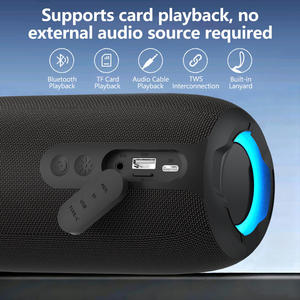 Haut-parleurs de basses sans fil portables étanches de haute qualité 20W avec subwoofer pour Home Cinéma et utilisation sur scène (compatible Bluetooth 5.4) - Product Image 4
