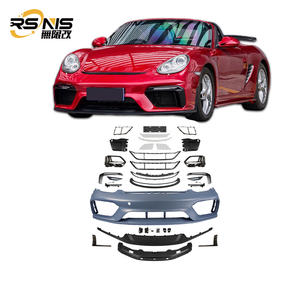 ชุดประกอบตัว<span class=keywords><strong>รถ</strong></span>กั<span class=keywords><strong>น</strong></span>ชนหน้าสำหรับ Porsche Boxster Cayman 987 GT4RS GT4<span class=keywords><strong>รถ</strong></span>สไตล์ spydes การฉีดขึ้นรูป - Product Image 2
