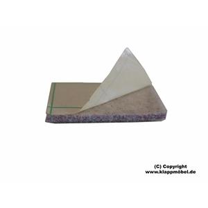 Découpe en feutre 37 × 37 × 3 mm, autocollante - Product Image 1