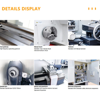 Tour CNC horizontal à haute rigidité CK6150X1000/1500/2000mm avec système GSK