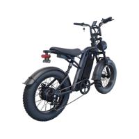 Vélo électrique tout-terrain à pneus larges, 7 vitesses, batterie lithium 13Ah, moteur brushless 750W, idéal pour la ville et le montagne – Meilleures ventes