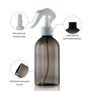 Bouteille pulvérisateur miniature à gâchette en plastique noir PET de 200 ml, 300 ml, 500 ml, pour jardin, avec pompe manuelle - Product Image 5