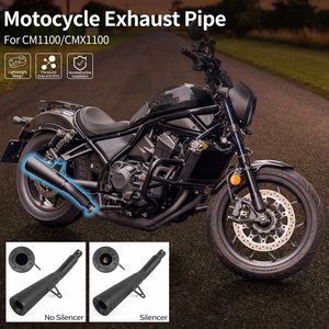 Kit de tubo de escape de silenciador de motocicleta XXUN para <span class=keywords><strong>Honda</strong></span> <span class=keywords><strong>REBEL</strong></span> CM/CMX1100 2021-2024 2021 2022 <span class=keywords><strong>2023</strong></span> 2024 - Product Image 2