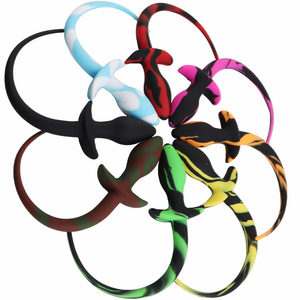 سدادة مؤخرة سيليكون g-spot سدادة مؤخرة الكبار ألعاب جنسية للرجال والنساء حبات سحب دفع ذيل الكلب سدادة شرجية - Product Image 1