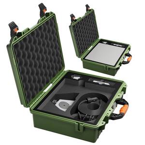 Étui de voyage étanche rigide Starlink <span class=keywords><strong>Mini</strong></span> avec boîte de rangement en mousse moulée Accessoires Sac de rangement verrouillable Vert - Product Image 2