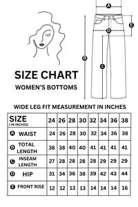 JEANS À JAMBE LARGE Denim extensible brodé de luxe Écologique Durable Tailles 2628,30,32,34,36,38,40 Osca International - Product Image 6