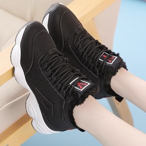 Chaussures populaires, baskets <span class=keywords><strong>pour</strong></span> femmes, printemps/été 2022, baskets décontractées en polaire à tige haute - Product Image 1