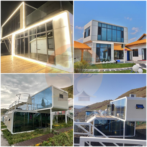 Sang trọng hai lớp toàn cảnh táo nhà kính đa năng văn phòng phòng khách nhà bếp phòng ngủ hội thảo phòng tắm nhà văn phòng khách sạn - Product Image 5