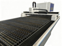 Machine de découpe laser à fibre d'acier CNC pour plaques métalliques avec contrôle Cypcut, fonctionnalités numériques et automatiques, prise en charge AI/PLT