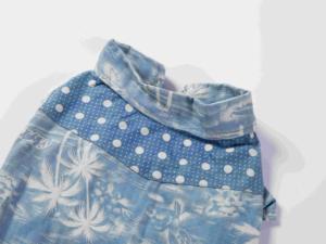 Camisa Hawaiana para Mascotas, Estilo Moderno, Transpirable, de Algodón y Lino, con Estampado de Palmeras, <span class=keywords><strong>Ropa</strong></span> Casual de Playa para Perros y Gatos - Product Image 3