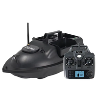 Bateau à appâts télécommandé Flytec V010 pour la pêche à la carpe avec positionnement intelligent GPS, 40 points de repère, 3 compartiments, capacité de 2 kg, bateau à appâts télécommandé pour la pêche