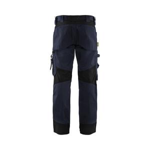 BLAKLADER - 155618608699C146 Pantalones sin bolsillos para uñas Azul marino oscuro/Negro-EAN 7330509764473 PANTALONES DE TRABAJO DE CARGA - Product Image 2