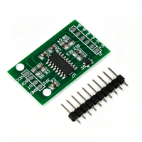 Módulo ADC HX711 de 24 Bits, Módulo Amplificador de Celda de Carga de Alta Precisión para Sensor de Presión de Báscula Electrónica