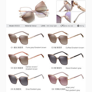 MS 85003 Lunettes à la mode Femme TR90 + Monture de lunettes en métal <span class=keywords><strong>Lentille</strong></span> anti-lumière bleue Lunettes optiques <span class=keywords><strong>pour</strong></span> Dropshipping - Product Image 6