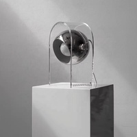 Lampe de bureau transparente minimaliste Table acrylique blanche créative moderne Lmp pour décoration ambiante