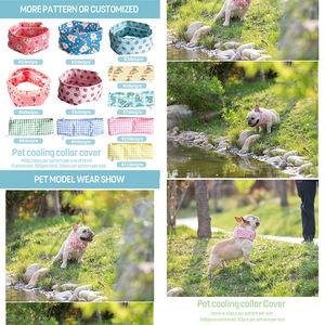 Colwork-collares de perro de hielo personalizados, 11 colores, a granel, geniales, para el cuello, bufanda, Collar de refrigeración para mascotas - Product Image 5