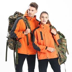 เสื้อกันลมสำหรับฤดูหนาวเสื้อแจ็กเก็ตเดินป่าตั้งแคมป์แบบสามในหนึ่งสำหรับกลางแจ้ง - Product Image 5