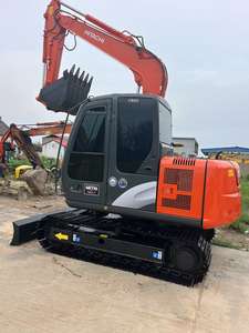 Mini-excavatrice Hitachi ZX70 d'occasion de haute qualité, importée du Japon, 7 tonnes, moteur Hitachi, capacité de la benne de 0,3 m, modèle 2019 - Product Image 2