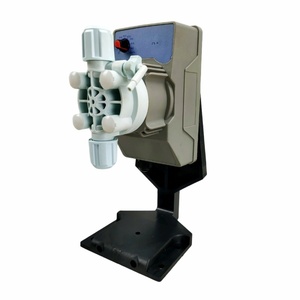 Pompe doseuse à diaphragme solénoïde 9L/H 2Bar PVDF PTFE IP65, dosage manuel pour le traitement de l'eau de piscine, OEM - Product Image 2