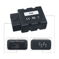 Conector OBD, Adaptador OBD, Nueva Herramienta de Diagnóstico y Programación PSACOM Blue2 para Automóviles, OBD para Peugeot/Citroën, Reemplazo de Lexi