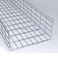 4mm 5mm 6mm Chine 300 mm IDC Steel Basket Grid Cable Tray Fabricant