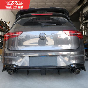 Puntas de escape universales de fibra de carbono, silenciador de escape de rendimiento, silenciador de escape personalizado para coche, Punta trasera, logotipo personalizado - Product Image 3