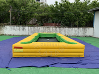 Nouveau jeu de billard gonflable amusant pour les pieds, snooker, football, billard, table de billard pour les pieds, snookball, table de billard à vendre