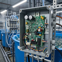 Panneau de commande moteur triphasé 380V 2.2KW, carte contrôleur PCBA, variateur de fréquence VFD, BLDC/PMSM, sortie 15-120Hz pour l'aquaculture