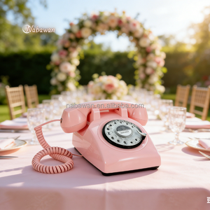 Telefono <span class=keywords><strong>Vintage</strong></span> per Registrazione Vocale, Libro degli Ospiti Audio per Matrimoni, Compleanni, Anniversari, Messaggi - Product Image 6