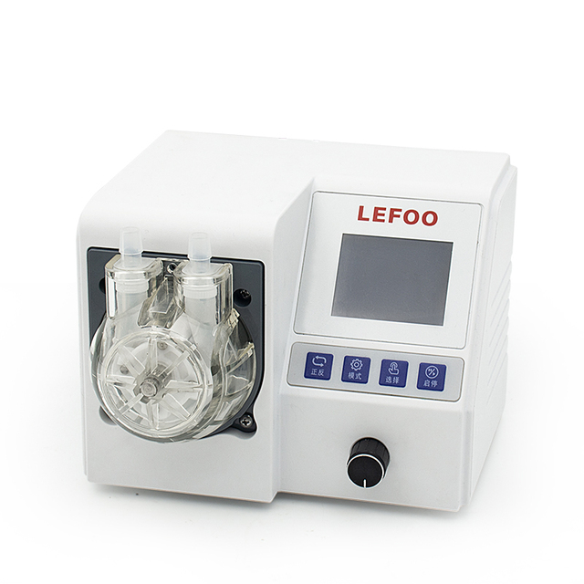 Lefoo High Performance Adjustable Speed Stepper Motor 0~500ml/min Peristaltic Pump for Medical/Beverage Dosing /Water Treatment