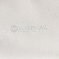 Feuille de similicuir ultra-blanc 12'' x 24'' à finition lisse, gravable au laser, avec adhésif, motif et couleur personnalisés en usine